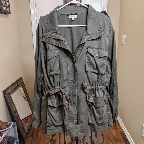 Plus Military Jacket! - Picture 1 of 14